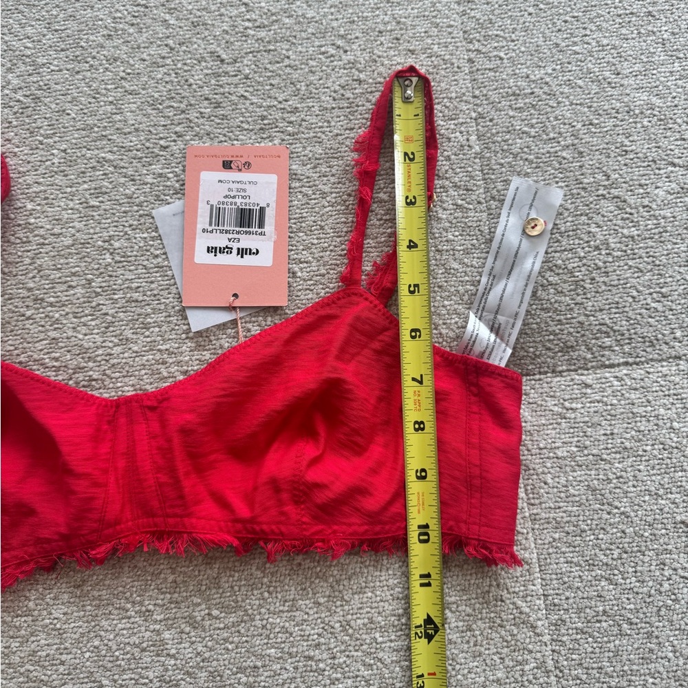 NWT CULT GAIA EZA BRA TOP - LOLLIPOP- SIZE 10 - Picture 10 of 10
